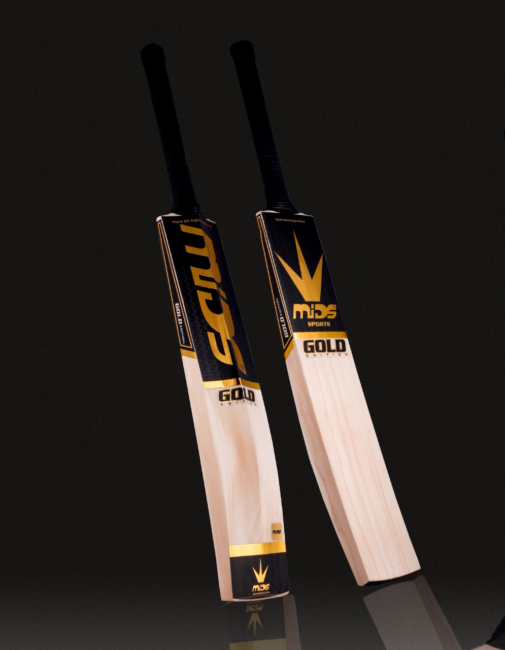 Gold English Willow Bats